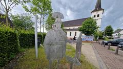 Römer-Skulptur in Alsweiler (Foto: SR/Raphael Klein)