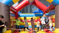 Das Kinder-Spiele-Fest und KiKA-Showprogramm am Sonntag auf der Alm (Foto: SR/Pasquale D'Angiolillo)