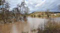 Hochwasser an der Blies (Foto: SR/Lena Schmidtke)