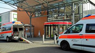 Die SHG Kliniken in Völklingen (Foto: IMAGO / BeckerBredel)