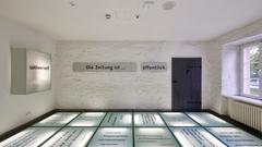 Der Info-Raum der Dauerausstellung. (Foto: Deutsches Zeitungsmuseum Wadgassen / Tom Gundelwein)