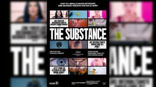 Plakat "The Substance" (Foto: MUBI )