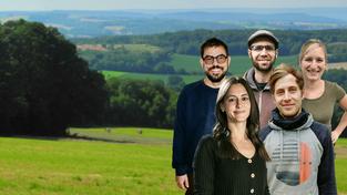 5 junge Landwirte und Landwirtinnen aus dem Saarland. (Foto: SR)