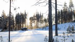 Auf der Schneeschuhwanderung unserer Lapplandreisenden (Foto: SR/Christoph Borgans)