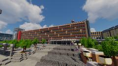 Das Saarbrücker Cityhotel bei Minecraft (Foto: privat)