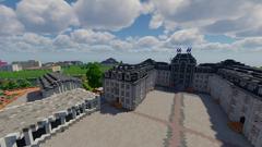 Das Saarbrücker Schloss bei Minecraft (Foto: privat)