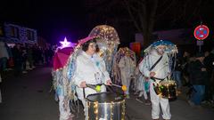 Fastnacht 2025: Der Nachtumzug in Bliesmengen-Bolchen mit dem SR 3 Prunkwagen (Foto: SR/Pasquale D'Angiolillo)