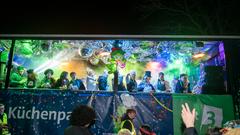 Fastnacht 2025: Der Nachtumzug in Bliesmengen-Bolchen mit dem SR 3 Prunkwagen (Foto: SR/Pasquale D'Angiolillo)