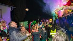 Fastnacht 2025: Der Nachtumzug in Bliesmengen-Bolchen mit dem SR 3 Prunkwagen (Foto: SR/Pasquale D'Angiolillo)