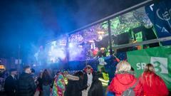 Fastnacht 2025: Der Nachtumzug in Bliesmengen-Bolchen mit dem SR 3 Prunkwagen (Foto: SR/Pasquale D'Angiolillo)