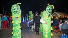 Fastnacht 2025: Der Nachtumzug in Bliesmengen-Bolchen mit dem SR 3 Prunkwagen (Foto: SR/Pasquale D'Angiolillo)