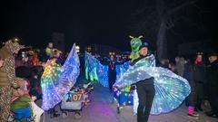 Fastnacht 2025: Der Nachtumzug in Bliesmengen-Bolchen mit dem SR 3 Prunkwagen (Foto: SR/Pasquale D'Angiolillo)