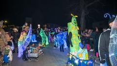 Fastnacht 2025: Der Nachtumzug in Bliesmengen-Bolchen mit dem SR 3 Prunkwagen (Foto: SR/Pasquale D'Angiolillo)