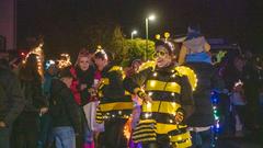 Fastnacht 2025: Der Nachtumzug in Bliesmengen-Bolchen mit dem SR 3 Prunkwagen (Foto: SR/Pasquale D'Angiolillo)