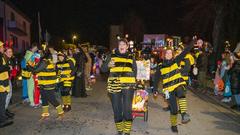 Fastnacht 2025: Der Nachtumzug in Bliesmengen-Bolchen mit dem SR 3 Prunkwagen (Foto: SR/Pasquale D'Angiolillo)