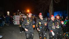 Fastnacht 2025: Der Nachtumzug in Bliesmengen-Bolchen mit dem SR 3 Prunkwagen (Foto: SR/Pasquale D'Angiolillo)