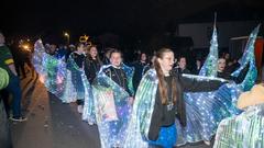 Fastnacht 2025: Der Nachtumzug in Bliesmengen-Bolchen mit dem SR 3 Prunkwagen (Foto: SR/Pasquale D'Angiolillo)