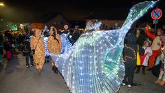 Fastnacht 2025: Der Nachtumzug in Bliesmengen-Bolchen mit dem SR 3 Prunkwagen (Foto: SR/Pasquale D'Angiolillo)