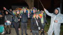 Fastnacht 2025: Der Nachtumzug in Bliesmengen-Bolchen mit dem SR 3 Prunkwagen (Foto: SR/Pasquale D'Angiolillo)