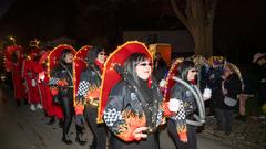 Fastnacht 2025: Der Nachtumzug in Bliesmengen-Bolchen mit dem SR 3 Prunkwagen (Foto: SR/Pasquale D'Angiolillo)