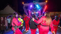 Fastnacht 2025: Der Nachtumzug in Bliesmengen-Bolchen mit dem SR 3 Prunkwagen (Foto: SR/Pasquale D'Angiolillo)