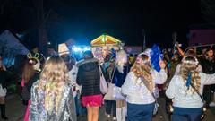 Fastnacht 2025: Der Nachtumzug in Bliesmengen-Bolchen mit dem SR 3 Prunkwagen (Foto: SR/Pasquale D'Angiolillo)