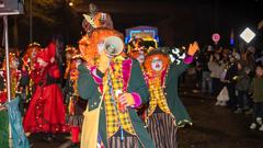 Fastnacht 2025: Der Nachtumzug in Völklingen-Wehrden mit dem SR 3 Prunkwagen (Foto: SR/Pasquale D'Angiolillo)