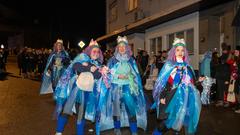 Fastnacht 2025: Der Nachtumzug in Völklingen-Wehrden mit dem SR 3 Prunkwagen (Foto: SR/Pasquale D'Angiolillo)