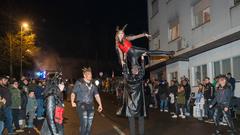 Fastnacht 2025: Der Nachtumzug in Völklingen-Wehrden mit dem SR 3 Prunkwagen (Foto: SR/Pasquale D'Angiolillo)