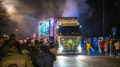 Fastnacht 2025: Der Nachtumzug in Völklingen-Wehrden mit dem SR 3 Prunkwagen (Foto: SR/Pasquale D'Angiolillo)