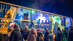 Fastnacht 2025: Der Nachtumzug in Völklingen-Wehrden mit dem SR 3 Prunkwagen (Foto: SR/Pasquale D'Angiolillo)