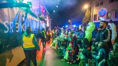 Fastnacht 2025: Der Nachtumzug in Völklingen-Wehrden mit dem SR 3 Prunkwagen (Foto: SR/Pasquale D'Angiolillo)