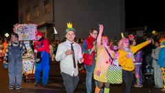 Fastnacht 2025: Der Nachtumzug in Völklingen-Wehrden mit dem SR 3 Prunkwagen (Foto: SR/Pasquale D'Angiolillo)