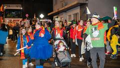 Fastnacht 2025: Der Nachtumzug in Völklingen-Wehrden mit dem SR 3 Prunkwagen (Foto: SR/Pasquale D'Angiolillo)