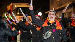 Fastnacht 2025: Der Nachtumzug in Völklingen-Wehrden mit dem SR 3 Prunkwagen (Foto: SR/Pasquale D'Angiolillo)