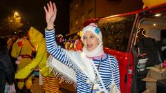 Fastnacht 2025: Der Nachtumzug in Völklingen-Wehrden mit dem SR 3 Prunkwagen (Foto: SR/Pasquale D'Angiolillo)