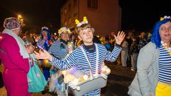 Fastnacht 2025: Der Nachtumzug in Völklingen-Wehrden mit dem SR 3 Prunkwagen (Foto: SR/Pasquale D'Angiolillo)