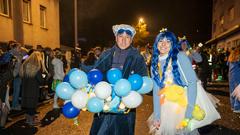 Fastnacht 2025: Der Nachtumzug in Völklingen-Wehrden mit dem SR 3 Prunkwagen (Foto: SR/Pasquale D'Angiolillo)