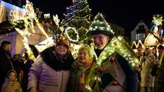 Oh Tannenbaum.... Auf dem Weihnachtsmarkt in Homburg (Foto: SR/Sebastian Knoebber)