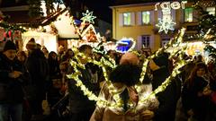 Oh Tannenbaum.... Auf dem Weihnachtsmarkt in Homburg (Foto: SR/Sebastian Knoebber)