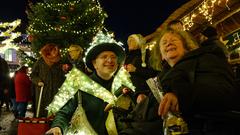 Oh Tannenbaum.... Auf dem Weihnachtsmarkt in Homburg (Foto: SR/Sebastian Knoebber)