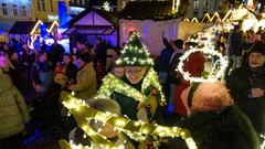 Oh Tannenbaum.... Auf dem Weihnachtsmarkt in Homburg (Foto: SR/Sebastian Knoebber)