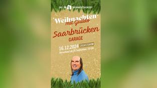 Plakat "Weihnachten mit Guildo" - das SR 3 Weihnachtskonzert 2024 (Foto: SR)