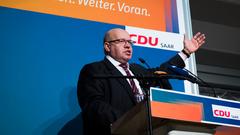 Peter Altmaier hält eine Rede (Foto: Pasquale D'Angiolillo)