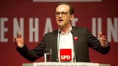 Heiko Maas hält eine Rede (Foto: Pasquale D'Angiolillo)