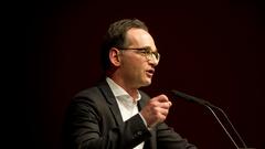 Heiko Maas hält eine Rede (Foto: Pasquale D'Angiolillo)