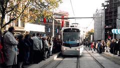 Die erste Jungfernfahrt der Saarbahn fand dann am 24. Oktober 1997 statt. (Foto: Saarbahn)