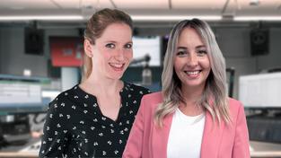 Maren Dinkela und Kerstin Mark  (Foto: SR 1 / Timo Ries)