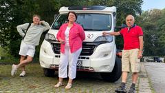 Michael, Petra und Friedrich genannt "Holladi" (Foto: SR / Oliver Hottong)