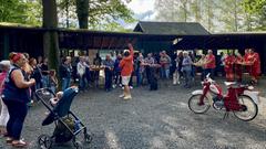 Feierlicher Abschluss der Tour de Friemel in Türkismühle (Foto: SR/Oliver Hottong)